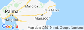Manacor map